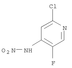 2-chloro-5-fluoro-N-nitropyridin-4-amine